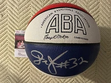 Julius Erving Signed Official ABA Basketball JSA COA Authentication Dr J HOF