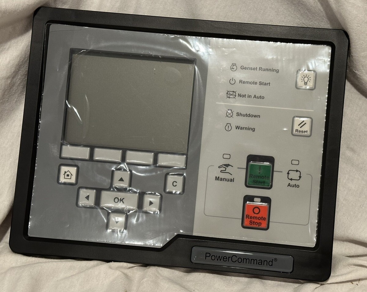 300-6315-03 Cummins Onan Control Panel HMI320 Display SYM ENG