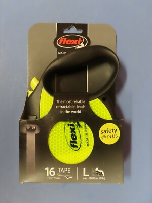 Flexi USA 16' Retractable Dog Leash: Dogs to 110 lbs  #PC3  NEW