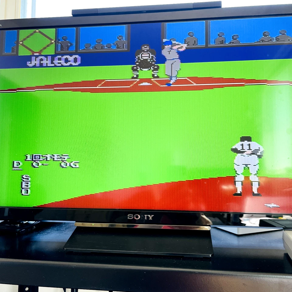 Moero Pro Yakyuu Nintendo Famicom Japanese Version JALECO 1987 JF-13 Baseball - Image 4 of 4