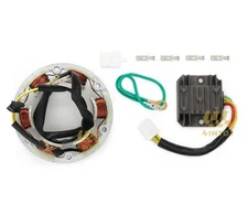 High Output Charging Kit Regulator / Rectifier Stator Lithium Honda CB350 CB360