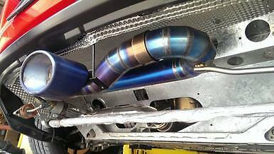 Fit Lotus Evora 10-14 Track Spec Full Titanium  Exhaust System Without Resonator