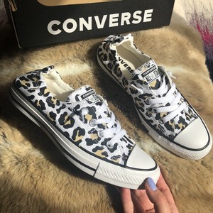 leopard print converse size 6