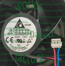 1 pcs Delta Fan QFR0824GHE -CE76 DC 24V 8038 8CM 3 Pin Inverter cooling fan