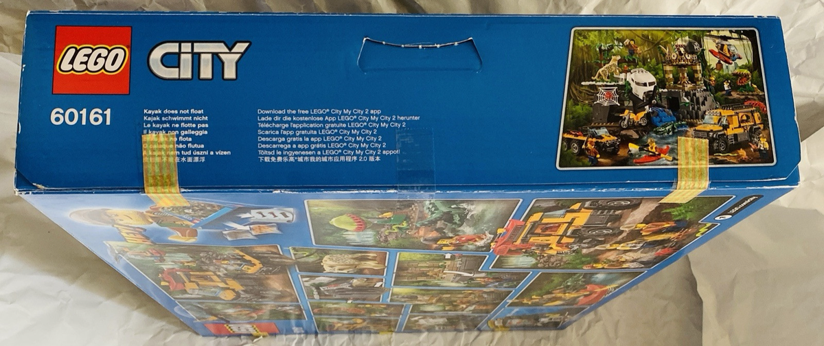 LEGO CITY: 60161 Jungle Exploration Site Unopened Inner Bags