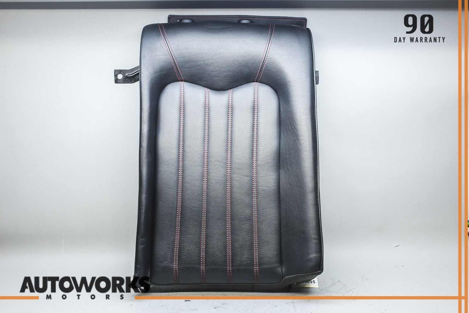 03-08 Maserati Quattroporte M139 Rear Right Top Upper Seat Cushion Black OEM