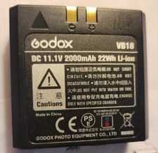 Genuine Godox VB18 VB-18 Li-ion Battery For Godox V850 V860
