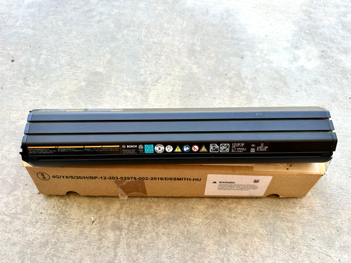 Batterie Bosch PowerTube 625Wh Horizontal - Électrique sur La Bécanerie