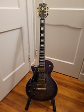 Agile Al-3200mcc Left Handed Electric Guitar Lefty Wolfetone Pickups With Case