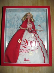 holiday barbie 2010