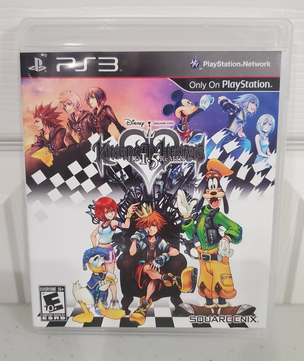 Kingdom Hearts HD 1.5 ReMIX PS3 PlayStation 3 Disney (Y2