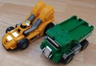 Power Rangers Turbo Rescue Action Figures Car Truck Megazoid 3 & 4 Vintage