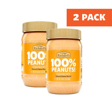 2 PACK Crazy Richard's All-Natural Crunchy Peanut Butter Spread, 16 oz Jars