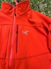 Arc'teryx Gamma MX Jacket Men's Size XL Reflective Logo Rare Color Cayenne