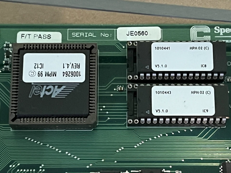 MPM Accuflex Print Card 1009071 Speedline Technologies PC Board JE0560 Printer - Image 4 of 4