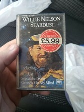Willie Nelson Stardust Cassette Tape Vintage 1978