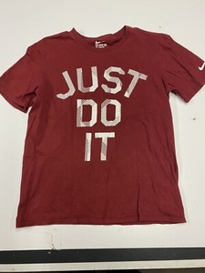 red and white nike shirt