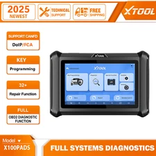 XTOOL X100PAD S Auto IMMO Key Programming Full System Scan Tool 32+ Services FCA