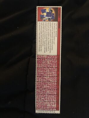 Original Hasbro G1 Transformers Spec Card File Card Pipes