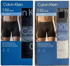 Calvin Klein Men's  Micro Mesh Boxer Brief 1 or 2 or 3 Boxer