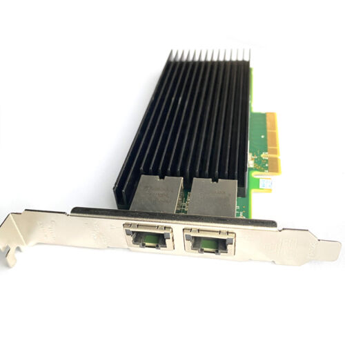 SILICOM PE210G2I40E-T-LP Dual Port 10G Ethernet Adapter PE210G2I40-T X540-T2 - Bild 3 von 4
