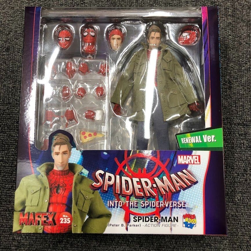 Mafex no 235 ピーター・B・パーカー スパイダーマン Amazon.com: MEDICOM TOY MAFEX No.235 Spider-Man (Peter B Parker