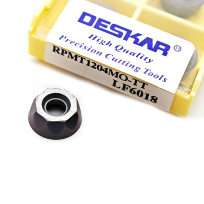 10Pcs DESKAR RPMT1204MO-TT LF6018 CNC Blade New