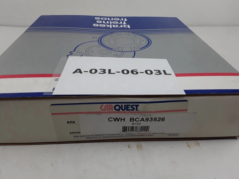 Cable de freno de estacionamiento trasero izquierdo para Ford Bronco II 1984 1985 CARQUEST BCA93526 Foto 4 de 4