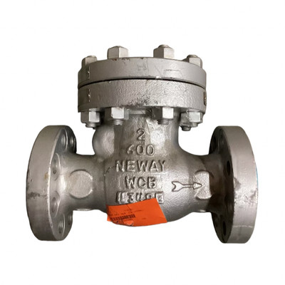 NEWAY SWING CHECK VALVE 2'' CLASS 600 RAISED FACE WC8 CA15 SEAT HF HFW 410