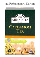 24 X 500 G Schwarztee Lose Mit Kardamom Ahmad Tea London Schwarzer Tee Nr. 1