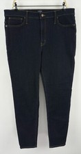 New J.Crew 10" High Rise Skinny Jeans Womens Size 33 Dark Blue Signature Stretch