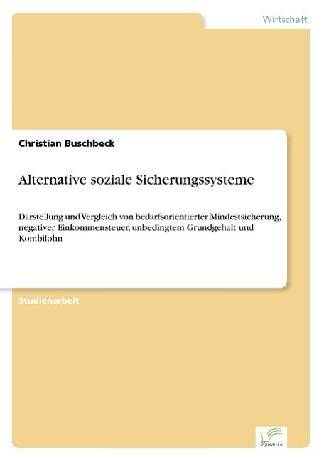 Alternative Soziale Sicherungssysteme Christian Buschbeck