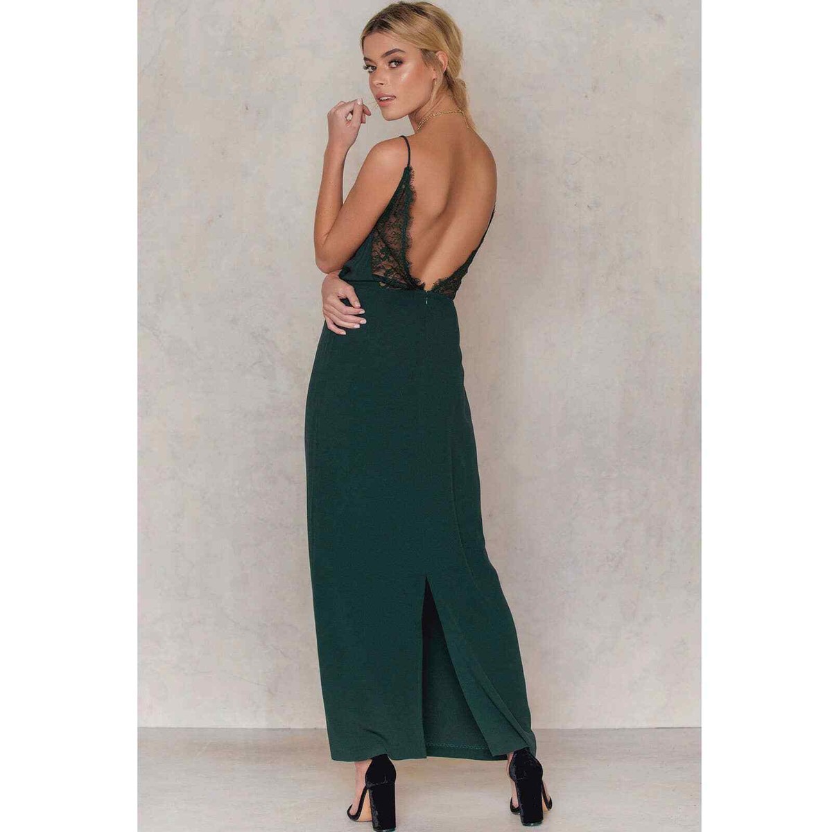samsoe green dress 1053-000132-4571-003 nav_division:Dress