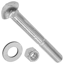 B-278 Carriage Bolt for Dixie Chopper Deck Roller 67240 210-175 / 5/8-11 x 5"