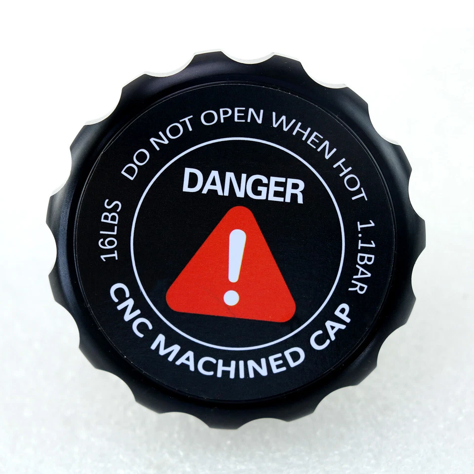 Universal Aluminium Billet Radiator Cap CNC 1.1Bar Precision Machined AU. - image 2 of 4