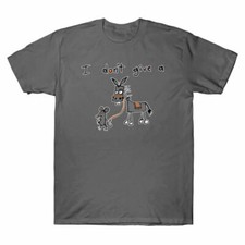 I A Sleeve Cotton Don't Men's Short Funny Jackass Tee T-Shirt Give Rat's Ass