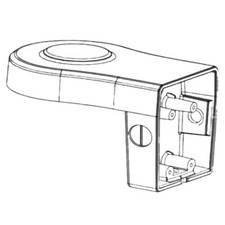 American Dynamics ADCiM6WALLWK Illustra 600 Wall Mount Kit, White New