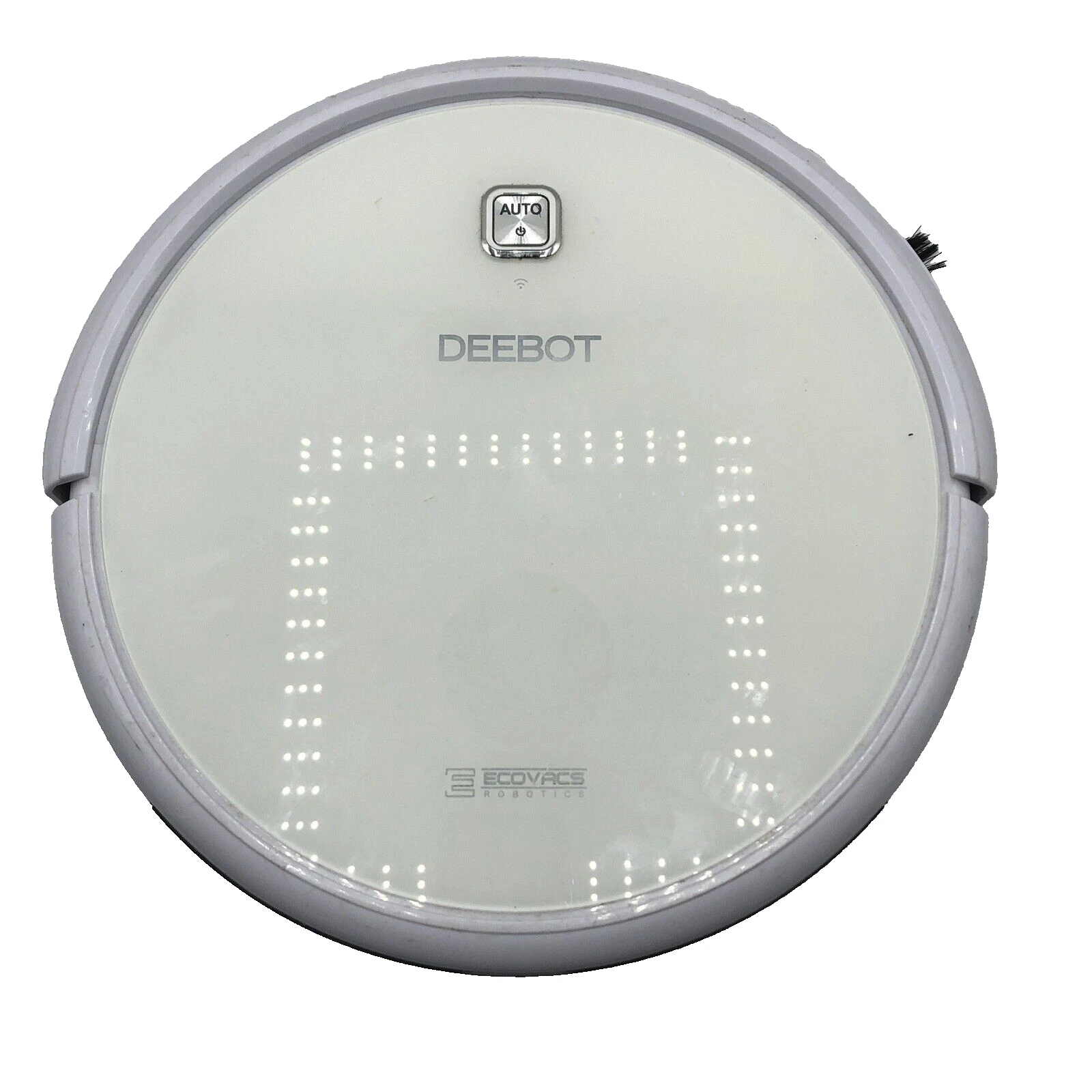 Deebot White Cordless Bag less Robot Vacuum Ecovacs Robotics DN622.31