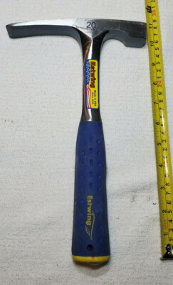 ESTWING TOOLS E3-20BLC 20OZ BRICKLAYER MASON ROCK PICK HAMMER