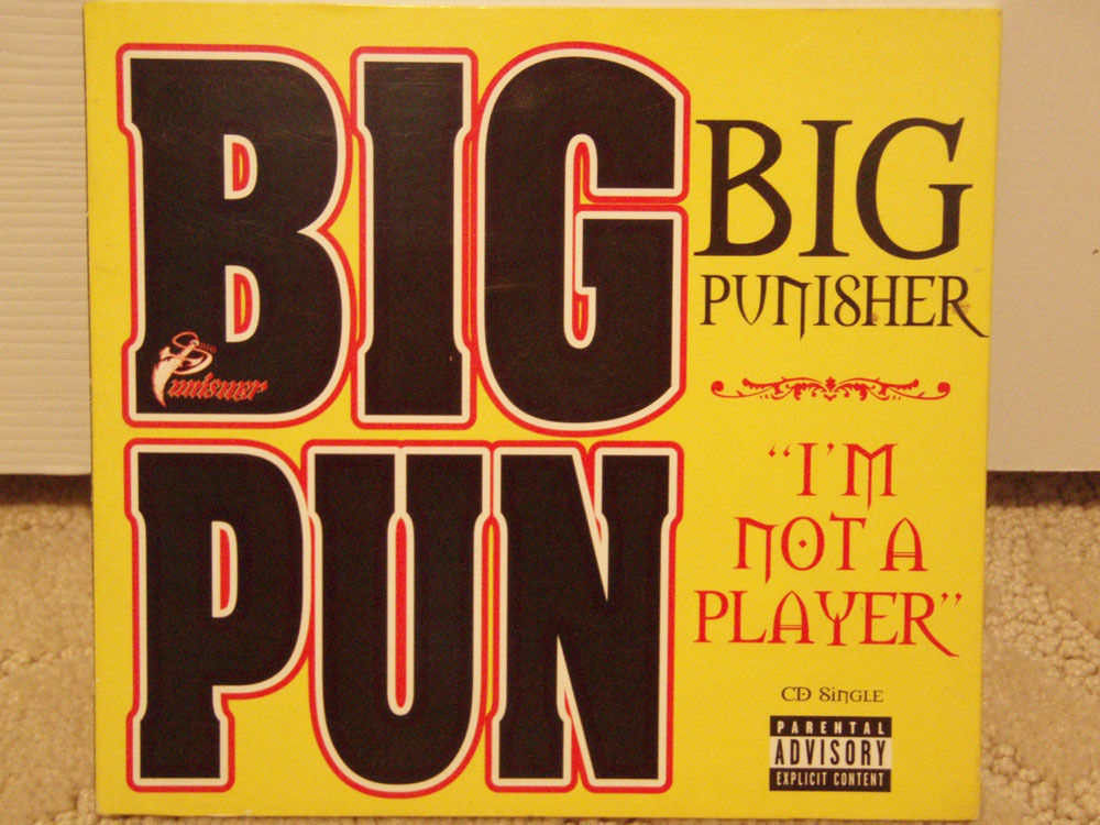 BIG PUNISHER - I'M NOT A PLAYER / WISHFUL THINKING (CDS) 1997