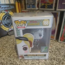 FUNKO POP DC COMICS BOMBSHELLS HARLEY QUINN #166 B & W THINK GEEK EXC In Stock