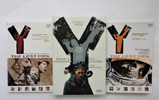 3 Unread Y The Last Man HC Deluxe Ed 1st Printing Book One + 2 PB Book 1 & 3