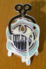 Hockey Pin - Edmonton Oilers Ice Cube