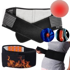 Waistband Lumbar Waist Support Brace Belt Lower Back Pain Relief For Men  Women