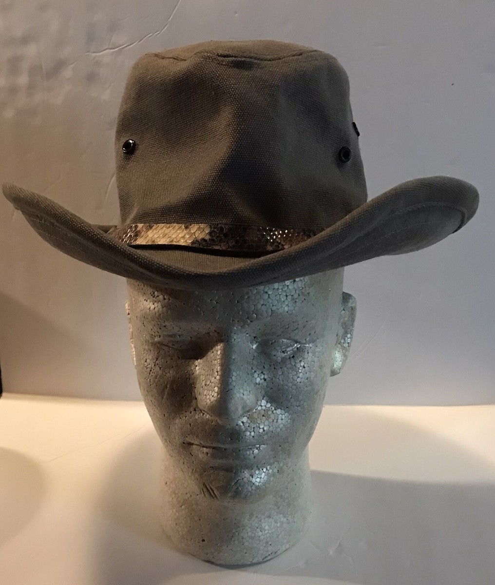 Smithsonian Outback style hat wire reinforced brim Brown  display picture 1