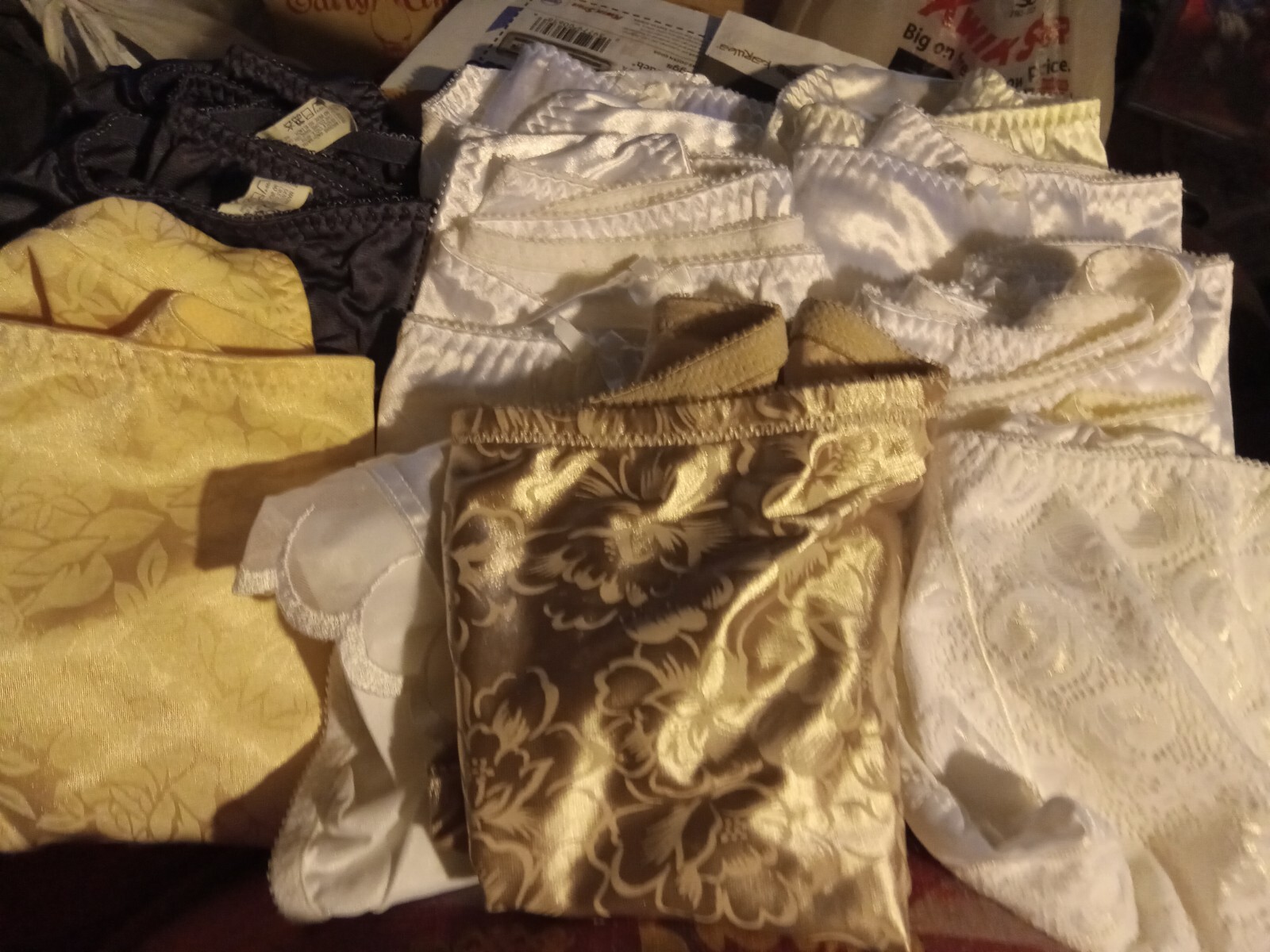 VTG Delicates Mixed panties women XL satin shiny 15 pairs Estate Sale lot2 eBay