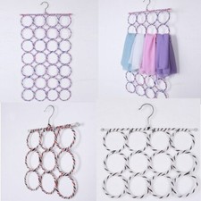 Scarf Shawl Holder Foldable Tie Belt Hook Organizer Weave Hanger Display Rack