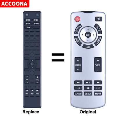for 2014-2019 TOYOTA SEQUOIA REAR DVD Entertainment Remote 86170-34030