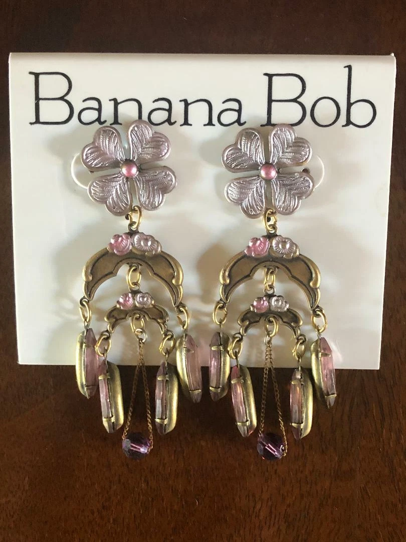 Swarovski banana earrings sale