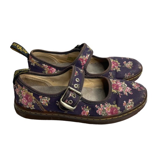 doc martens floral canvas